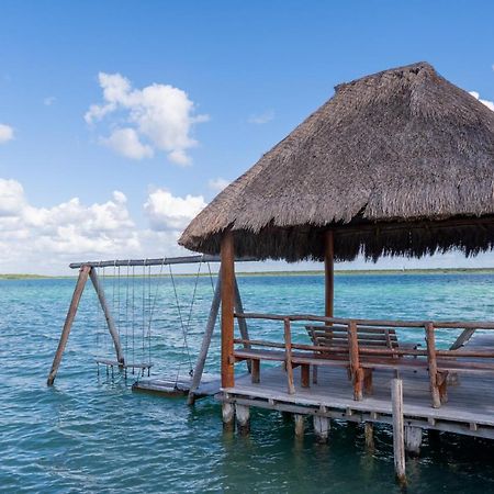 Exclusive Palafito @ Bacalar Lagoon Front Eksteriør bilde