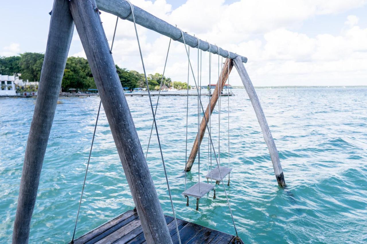 Exclusive Palafito @ Bacalar Lagoon Front Eksteriør bilde