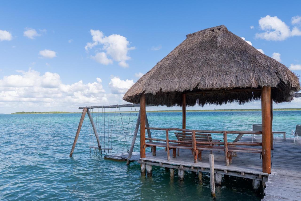 Exclusive Palafito @ Bacalar Lagoon Front Eksteriør bilde